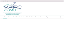 Tablet Screenshot of marczumoff.com